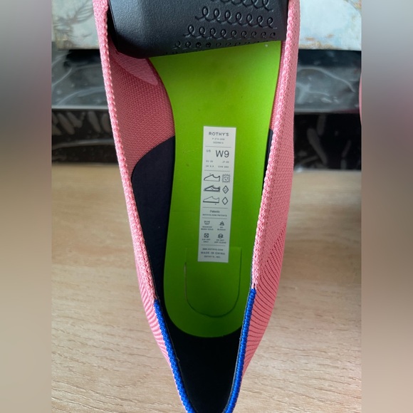 Rothy’s The High Point In Love Insole Tulip Pink Heels Shoes Womens - Picture 11 of 16